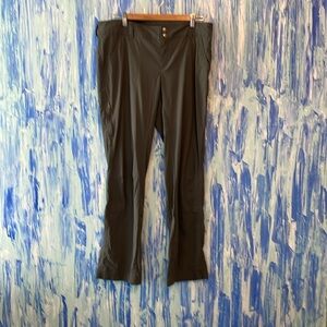 Columbia Capri Convertible Omni-Shield Grey Hiking Pants WM 14